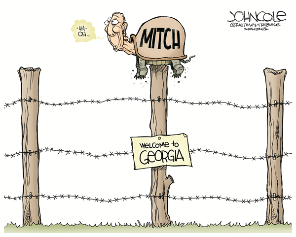 McConnell stranded